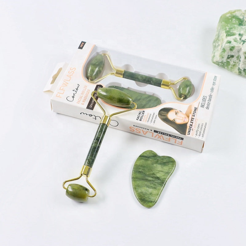 Set Facial Jade – Masaje y Drenaje – Piel más firme y descansada en 7 días