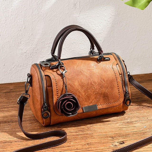 bolso de cuero santorini