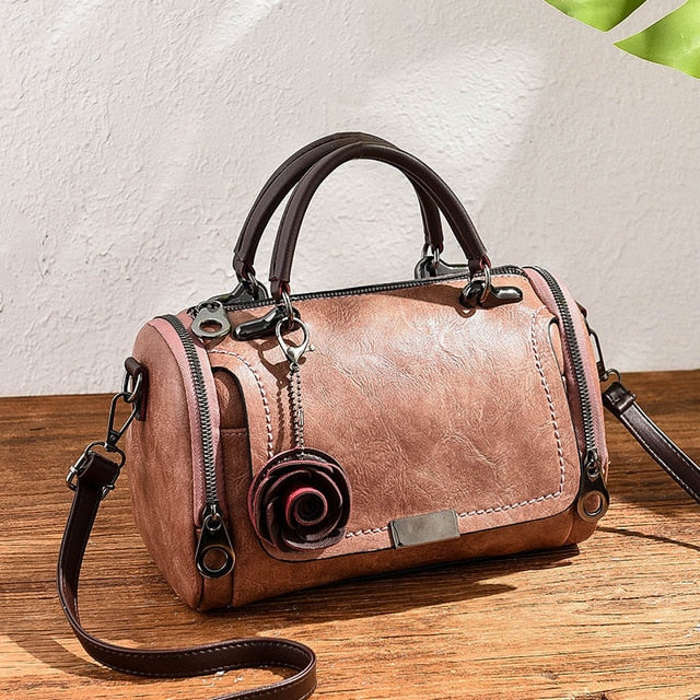 bolso de cuero santorini