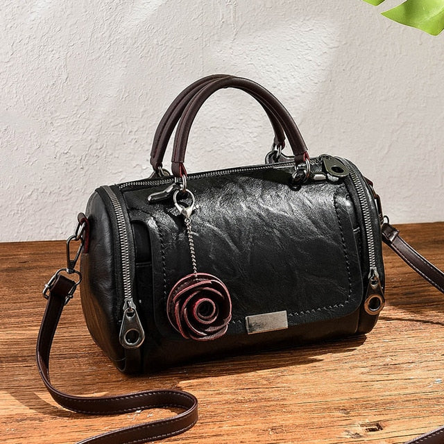 bolso de cuero santorini