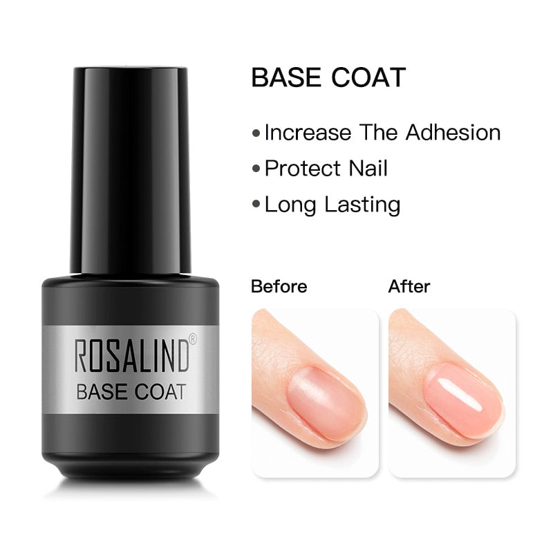 (COMPRAS 2 PACK +1 GRATIS) Kits de uñas de poligel ROSALIND POLY Nail GEL 15/30 ml esmalte de uñas