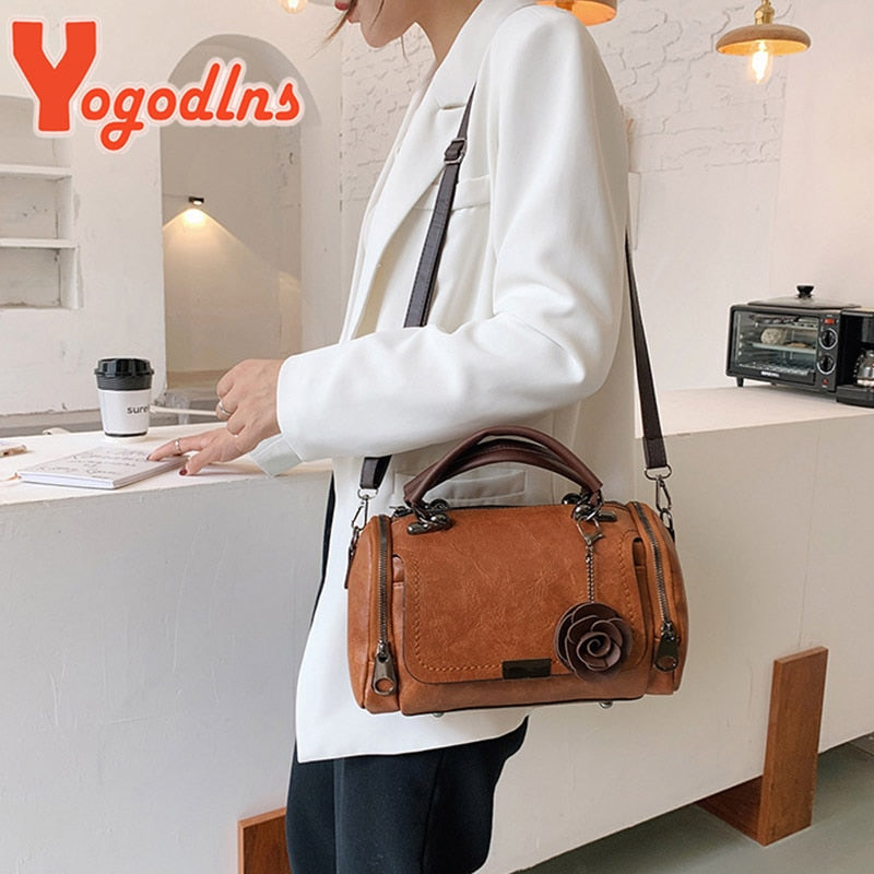 bolso de cuero santorini
