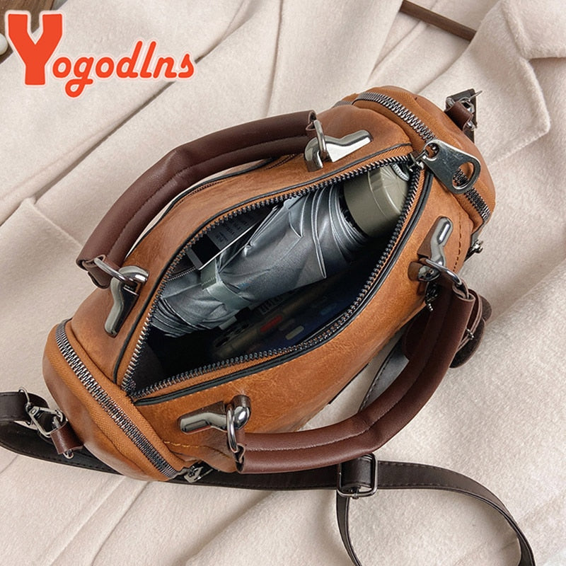 bolso de cuero santorini