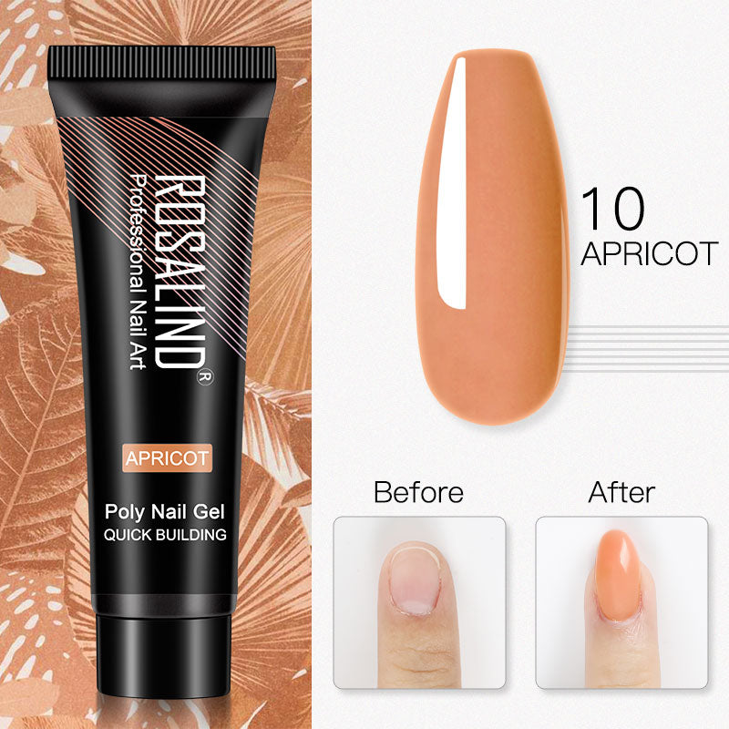 (COMPRAS 2 PACK +1 GRATIS) Kits de uñas de poligel ROSALIND POLY Nail GEL 15/30 ml esmalte de uñas