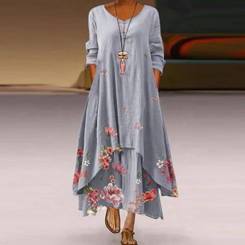 Vestido Flower Velvet