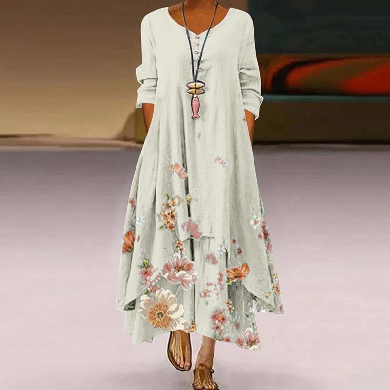 Vestido Flower Velvet