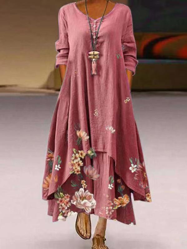 Vestido Flower Velvet