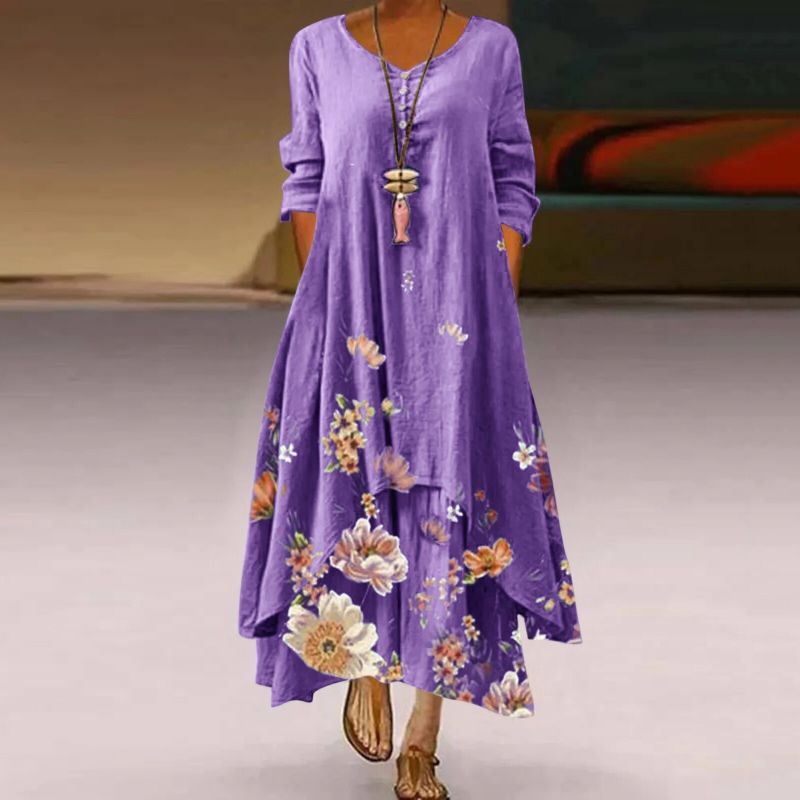 Vestido Flower Velvet