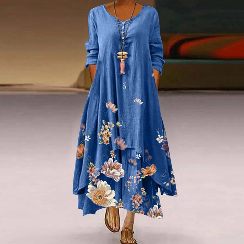 Vestido Flower Velvet