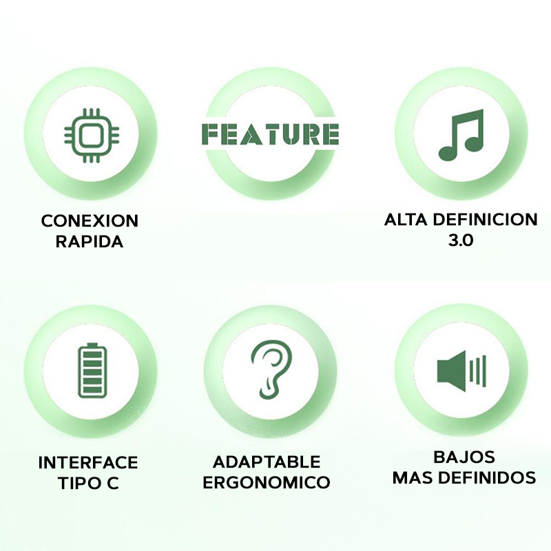 Audifonos bluetooth cancelación ruido externo - BlueSound™
