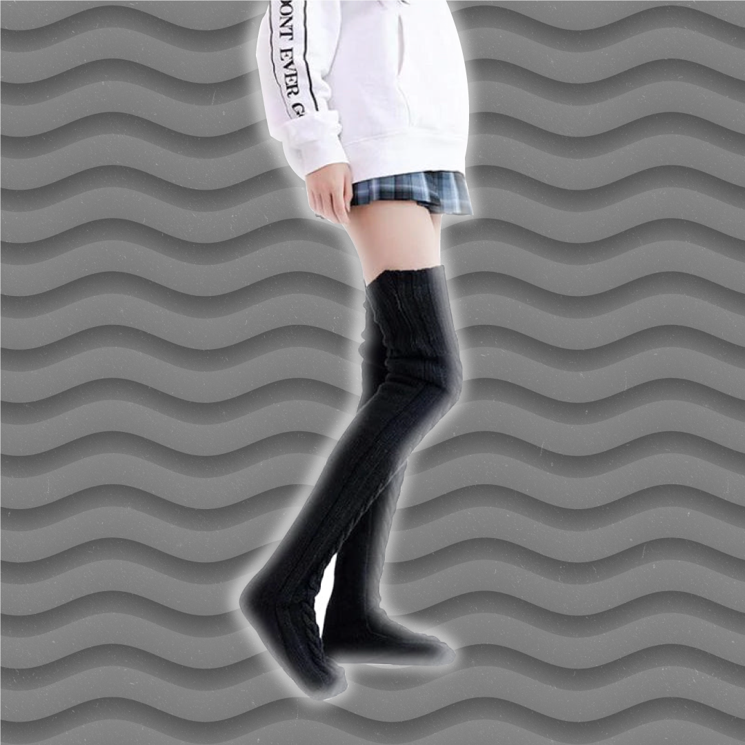 Calcetines térmicos y extra largos 100% puro algodón - warm feet™