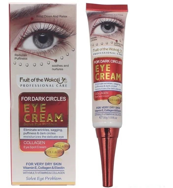 Crema de Ojos Anti Ojeras y Arrugas Premium