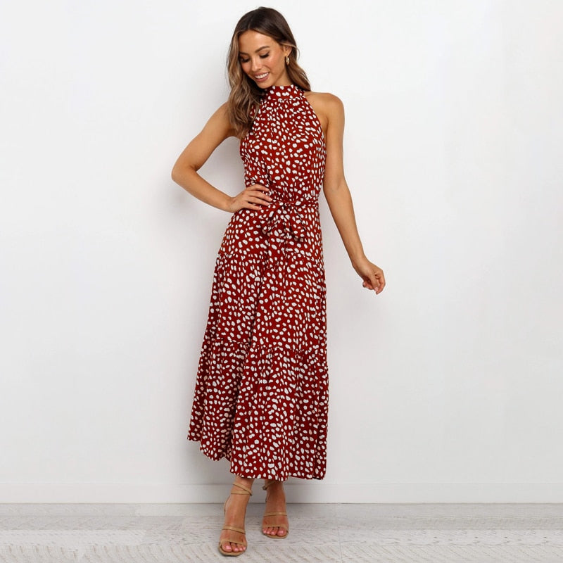 Vestido Maxi - Topitos