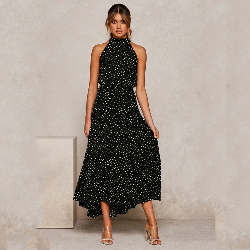 Vestido Maxi - Topitos