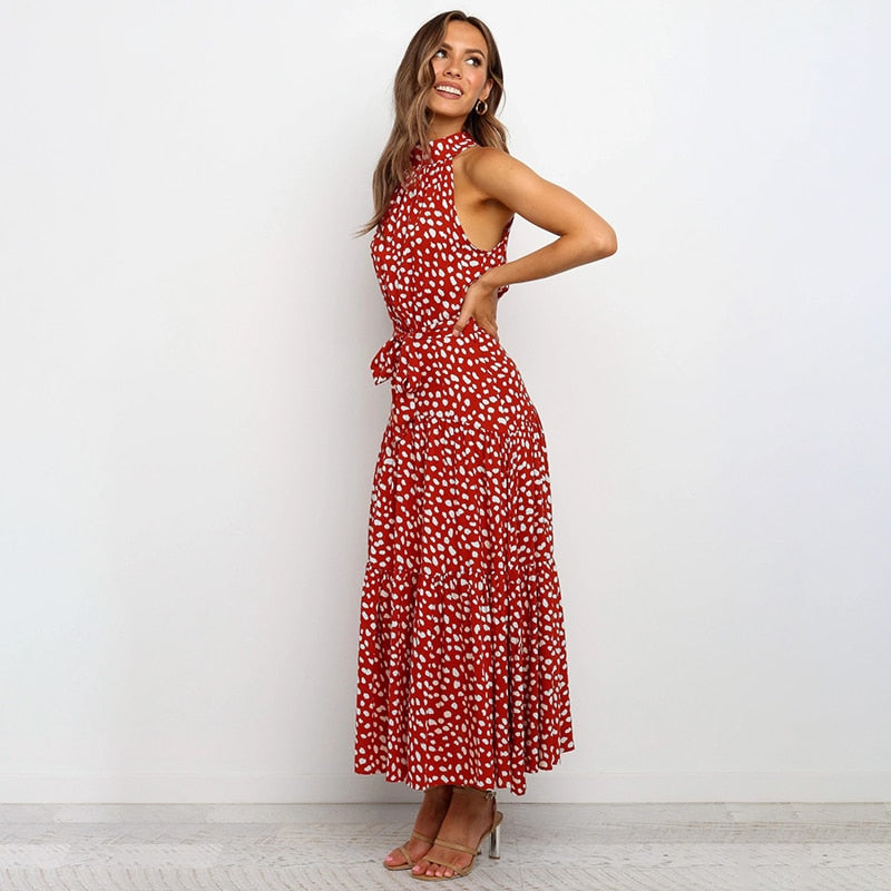 Vestido Maxi - Topitos