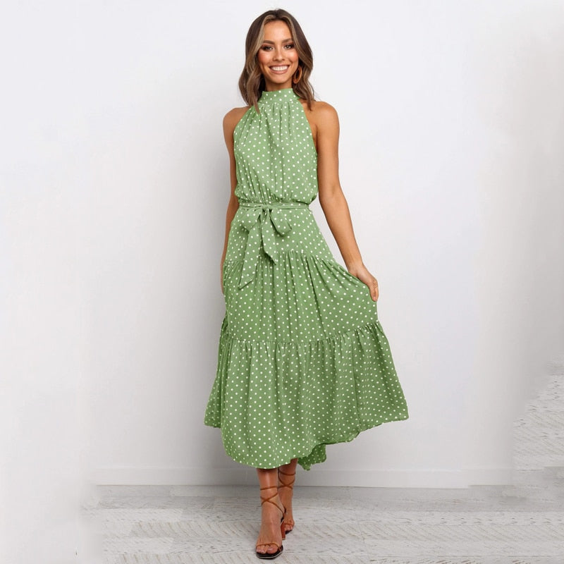 Vestido Maxi - Topitos