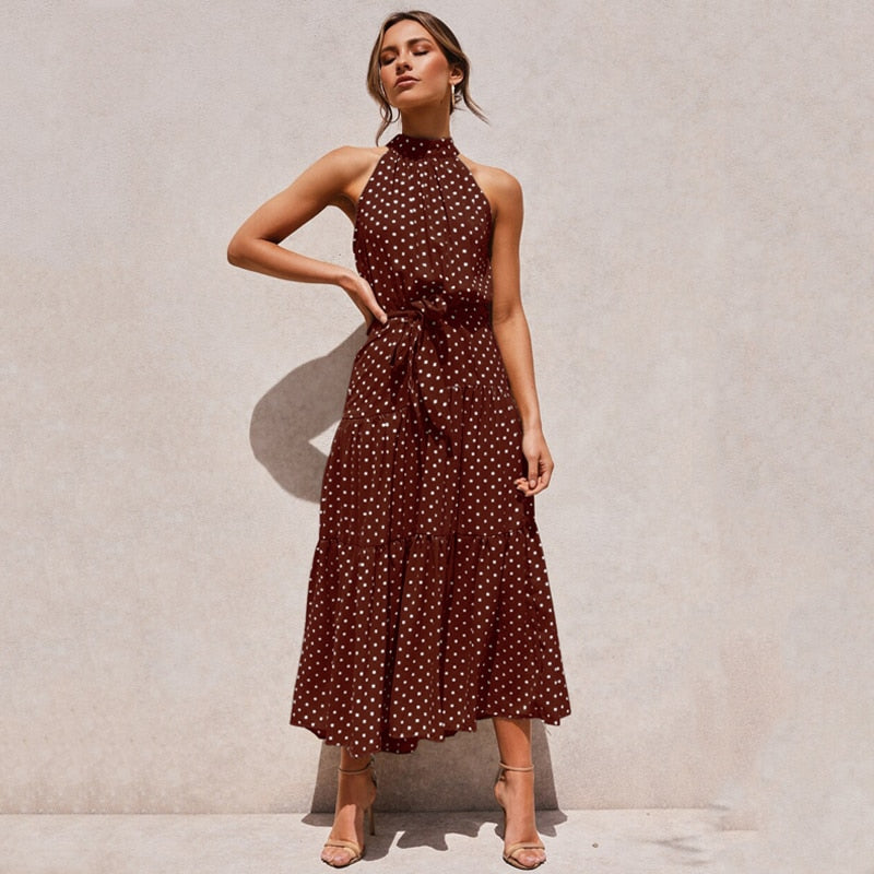 Vestido Maxi - Topitos
