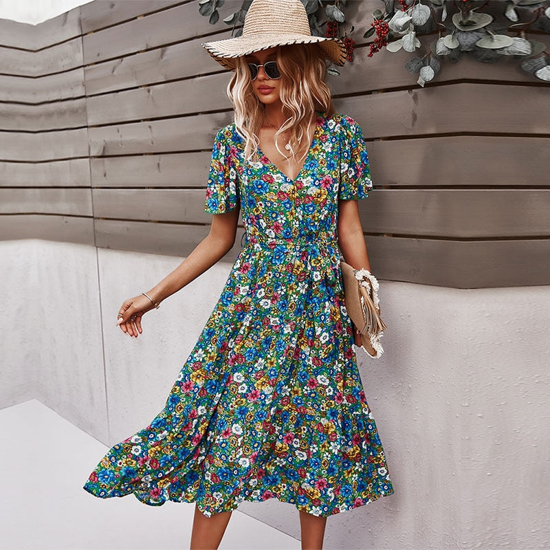 Vestido - Floral Spring