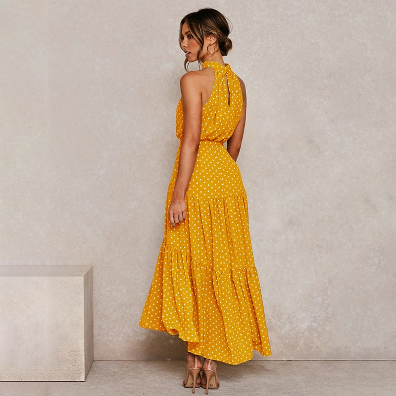 Vestido Maxi - Topitos