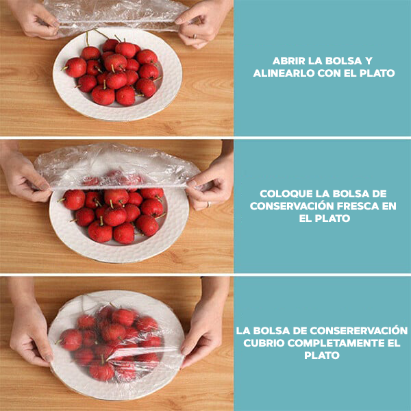 Bolsas herméticas de alimentos