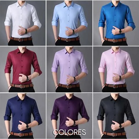 CAMISA ELÁSTICA ANTIARRUGAS - UNIFORM™