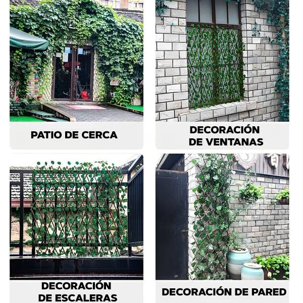 Valla decoración natural extensible - Fence Decoration™
