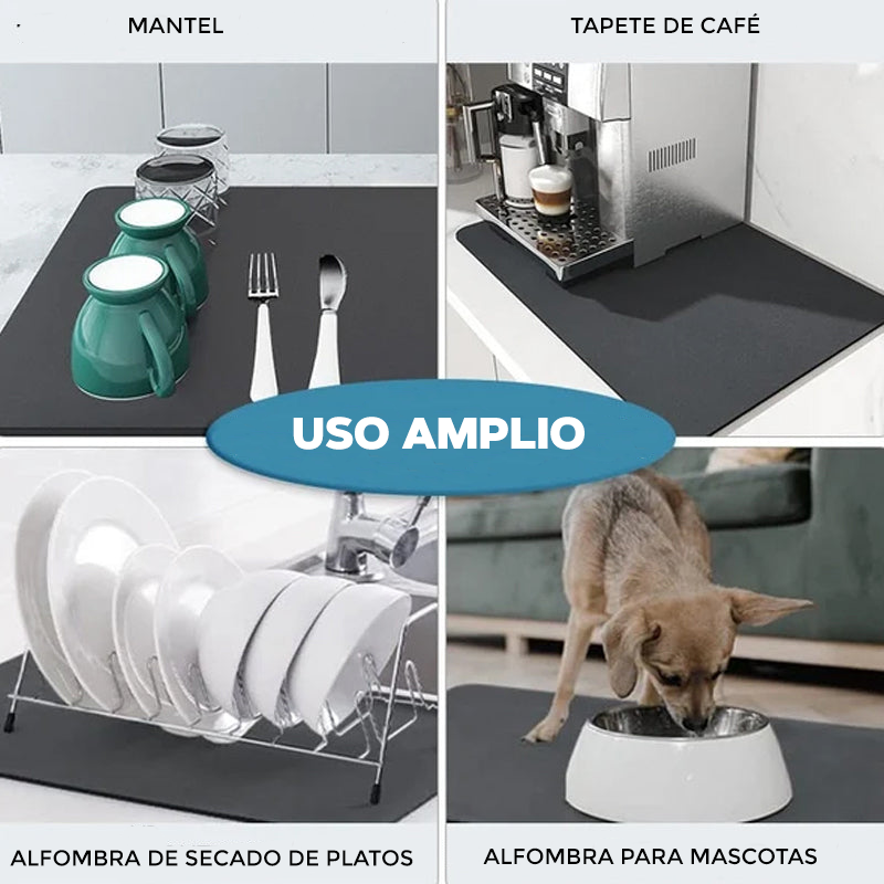 Alfombrilla super absorbente de cocina - SuperDry™