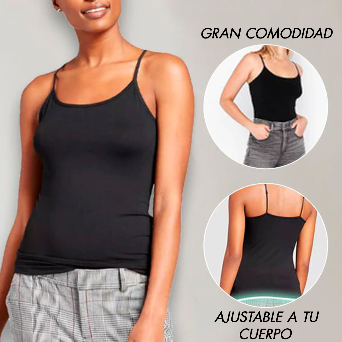 Camiseta con sujetador incorporado - INVISIBRA™