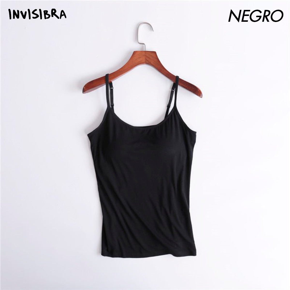 Camiseta con sujetador incorporado - INVISIBRA™