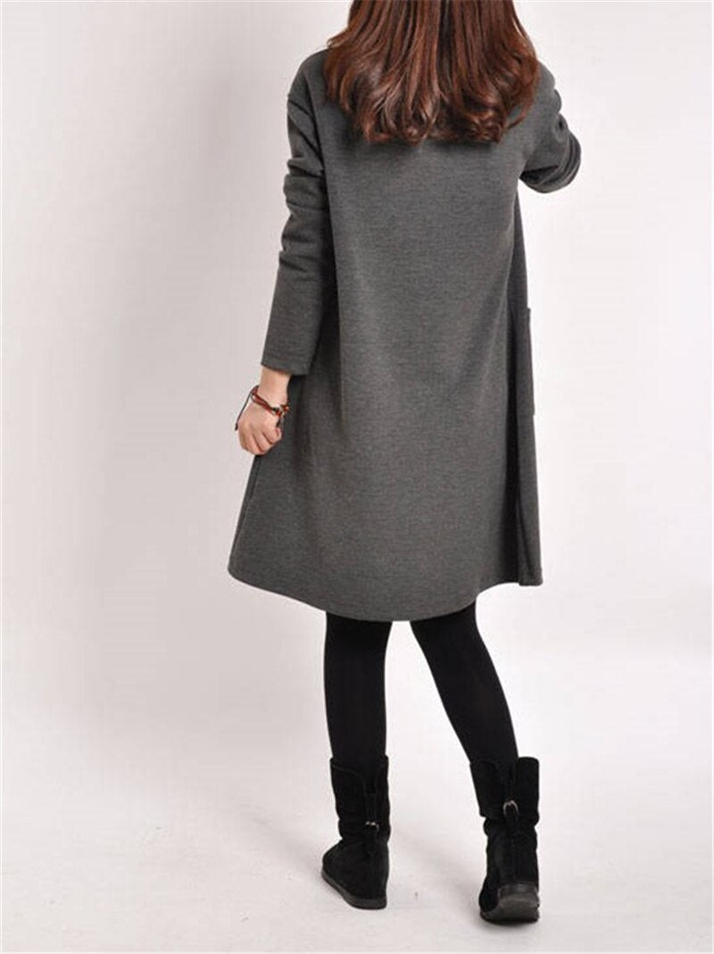 Vestido otoño Casual- Chic