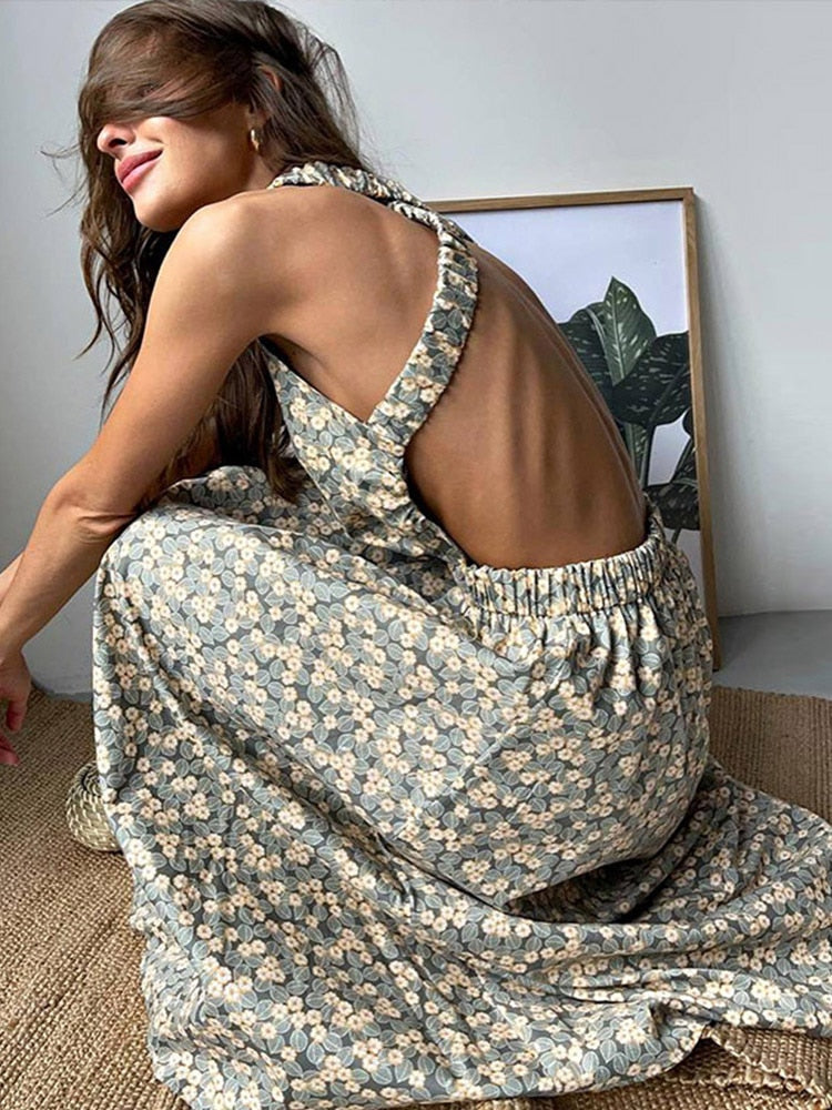 Vestido Elegant Print