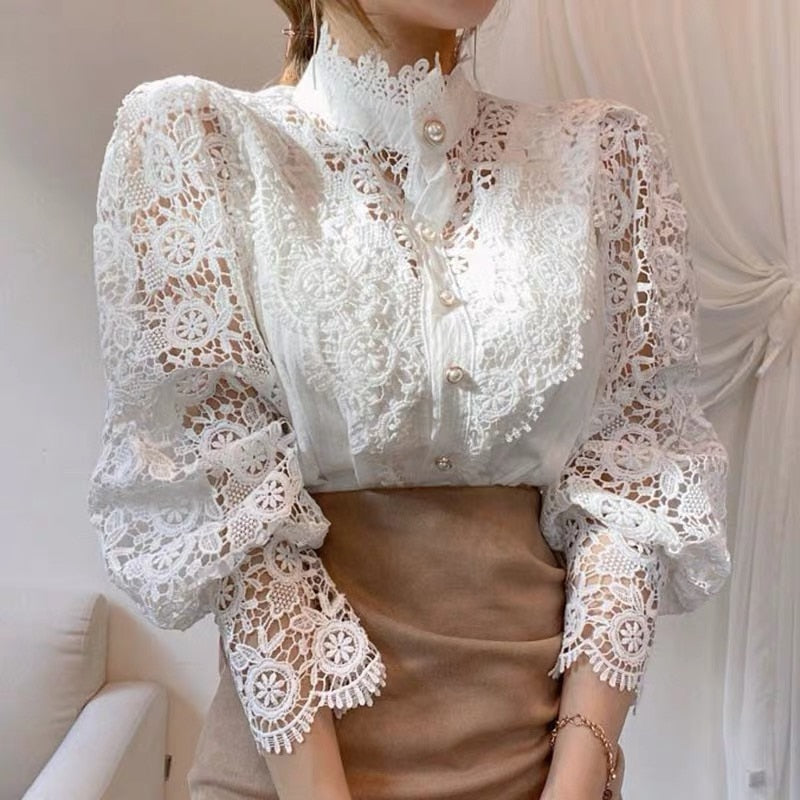 Blusa - Encaje Total