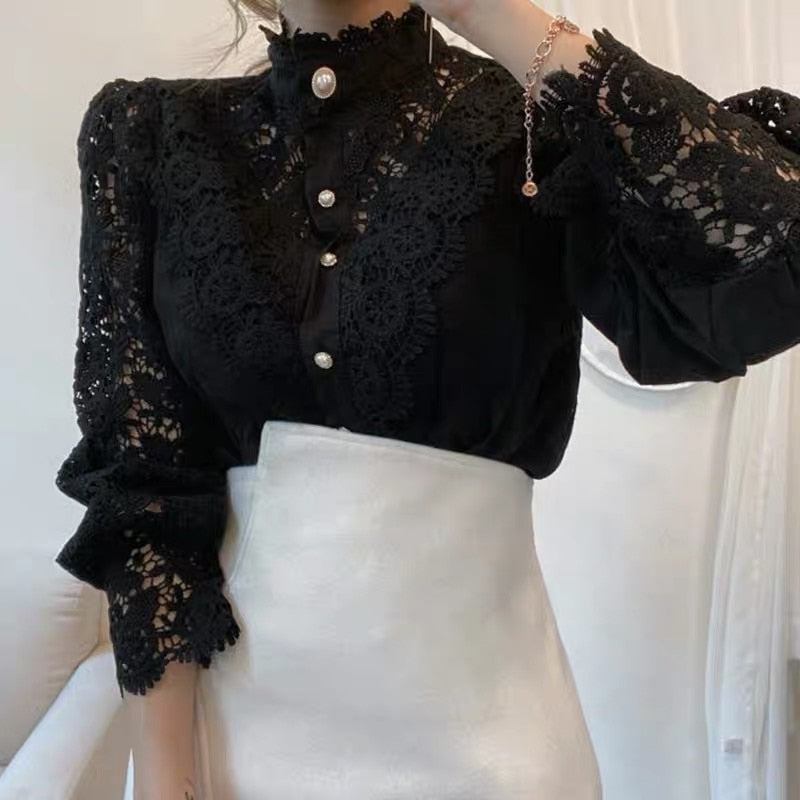 Blusa - Encaje Total
