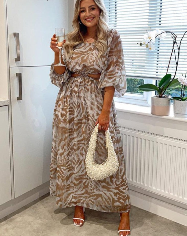 Vestido Elegant Print