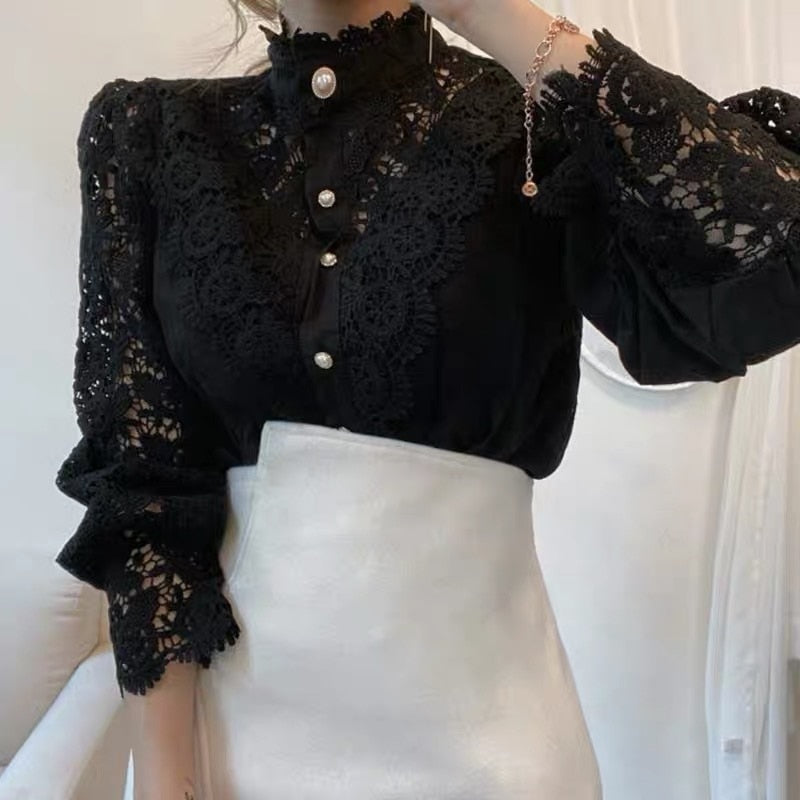 Blusa - Encaje Total