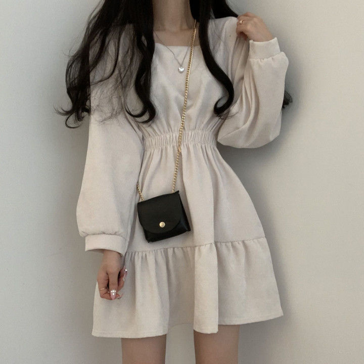 Vestido Manga Abullonada