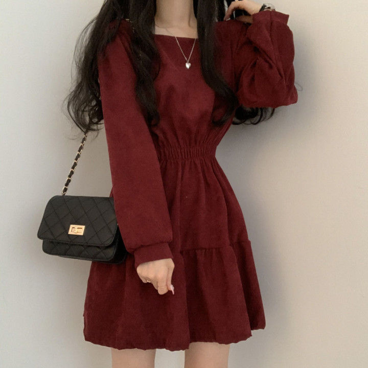 Vestido Manga Abullonada