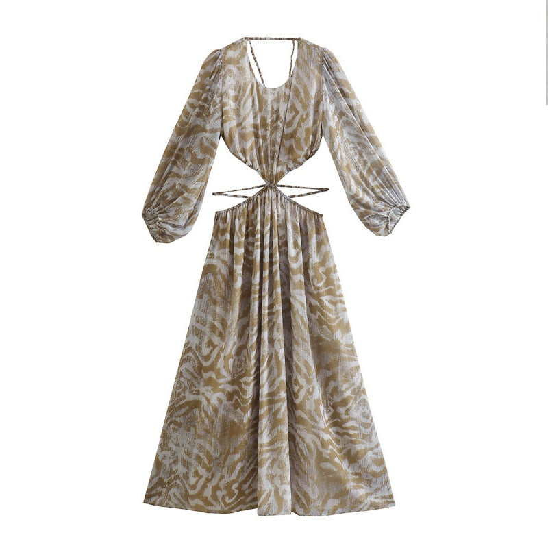 Vestido Elegant Print