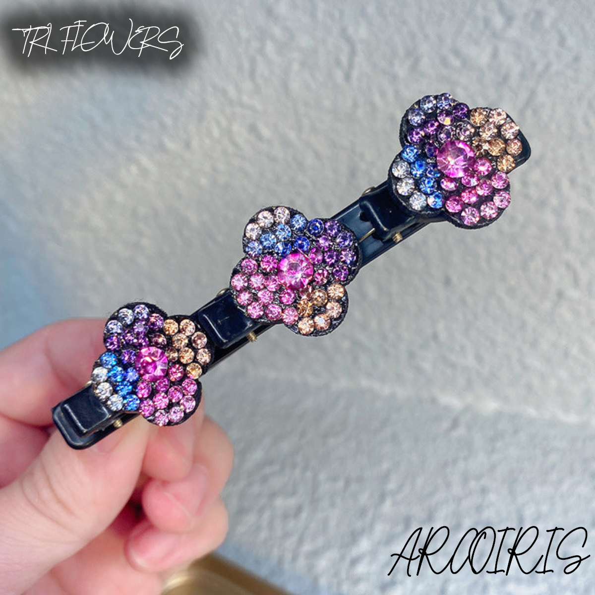 PINZA DE PELO PARA PEINADOS - TRI FLOWERS™