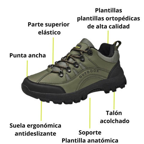 Calzado ortopédico para actividades al aire libre - OutdoorGreen™