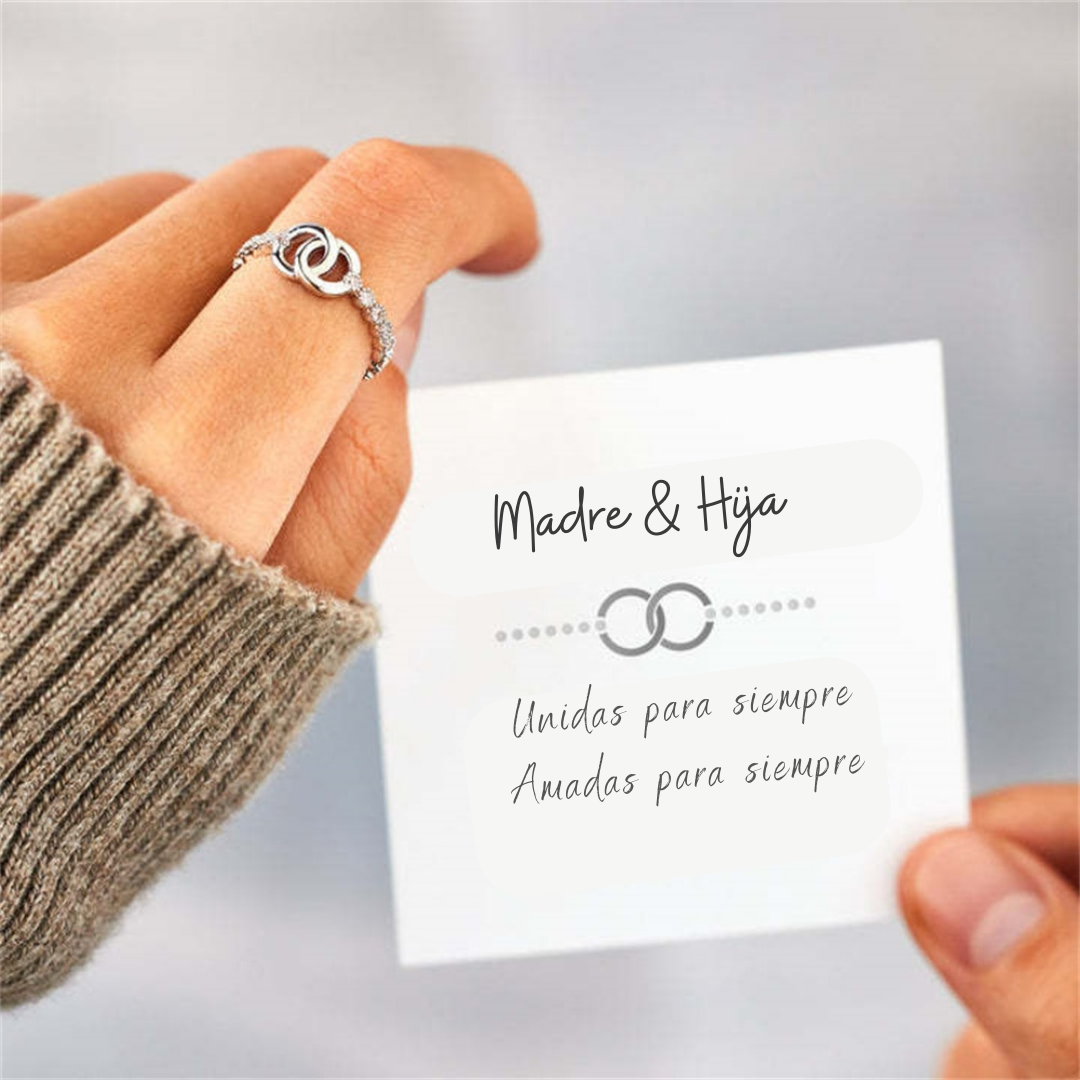 Anillo - Madre e Hija Unidas Por Siempre