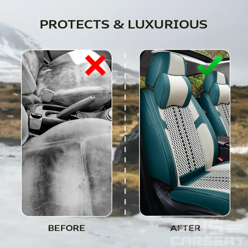 AU Nox 2022 Full Set Universal Breathable Waterproof Vehicle Leather Cover for Cars, SUV