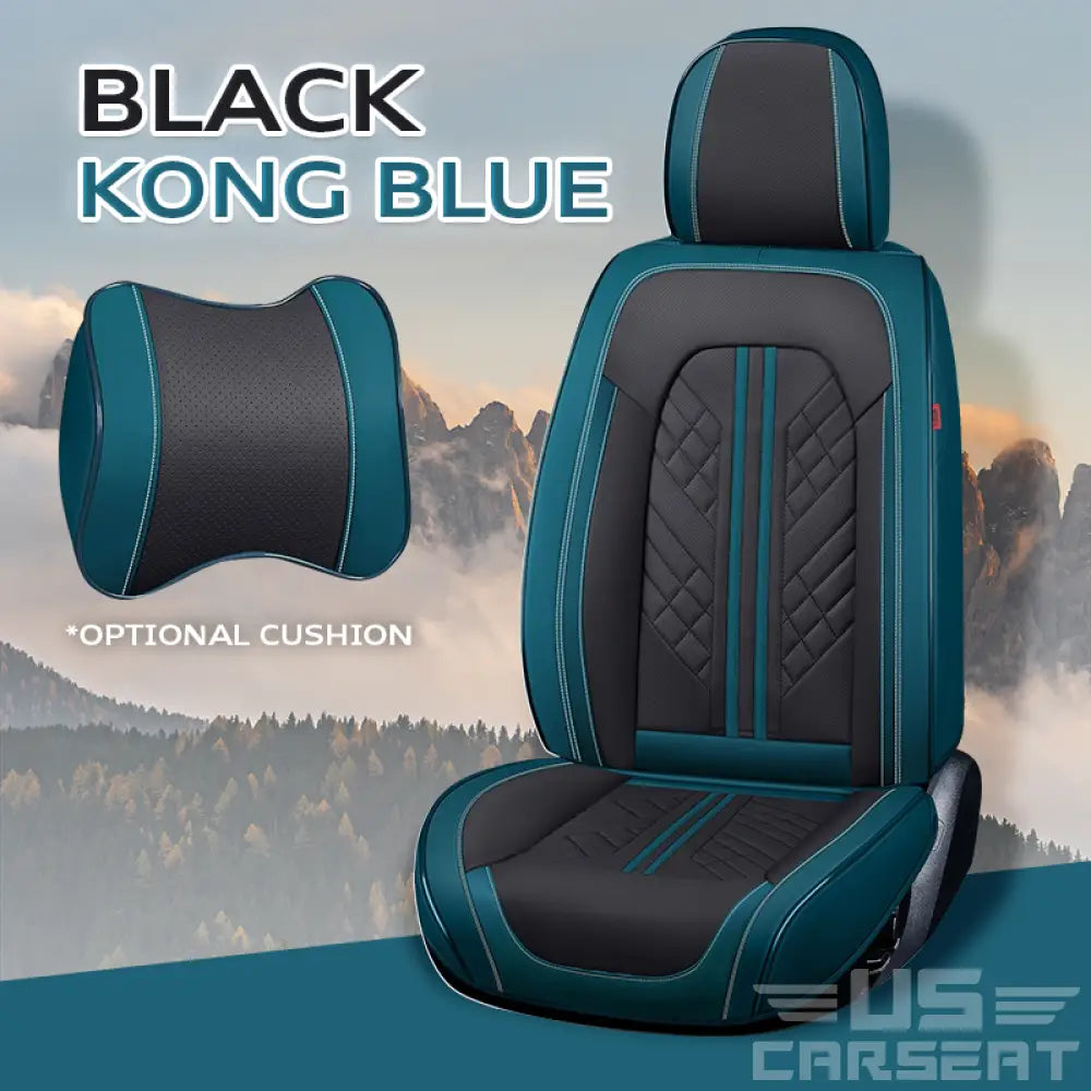 AU Zates Full Set Universal Waterproof Breathable Vehicle Leather Cover for Cars, SUV, Pick-up Truck