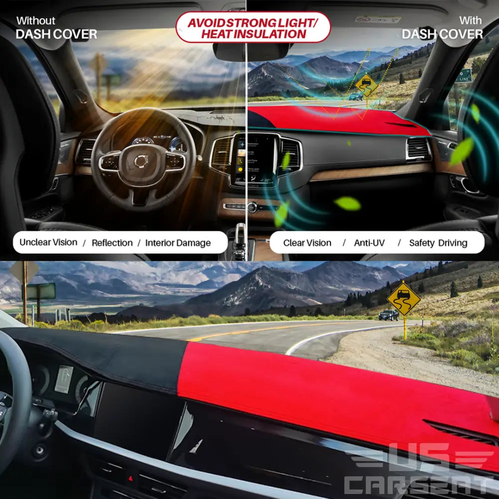 AU Matix Custom Fit Dashboard Mat Cover For Sedan, Hatchback, SUV, MPV, Truck, etc.