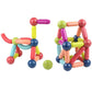 72 Piezas Barras Magnéticas XL – Estimula su creatividad – Regalo Perfecto Día del Niño