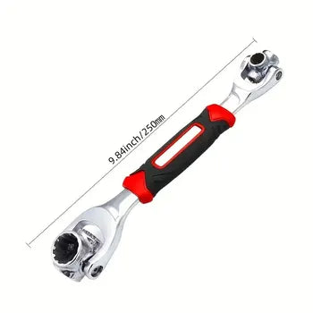Llave Multifuncional 8 en 1  2x1 – Ajuste Universal – Soluciona Reparaciones del Hogar al Instante