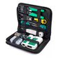 Crimpeadora Cableado Tester RJ45 UTP LAN – Kit 10 Piezas Color Negro