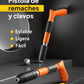 Pistola de Clavos Inalámbrica – BONUS 50 CLavos de Ragalo