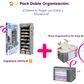🏠 PACK ORGANIZACIÓN TOTAL – Zapatero + Bolsa Organizadora de Ropa