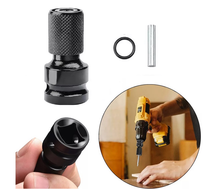 Adaptador de Impacto 2×1 – Convierte tus herramientas en segundos y trabaja con fuerza profesional todo el día